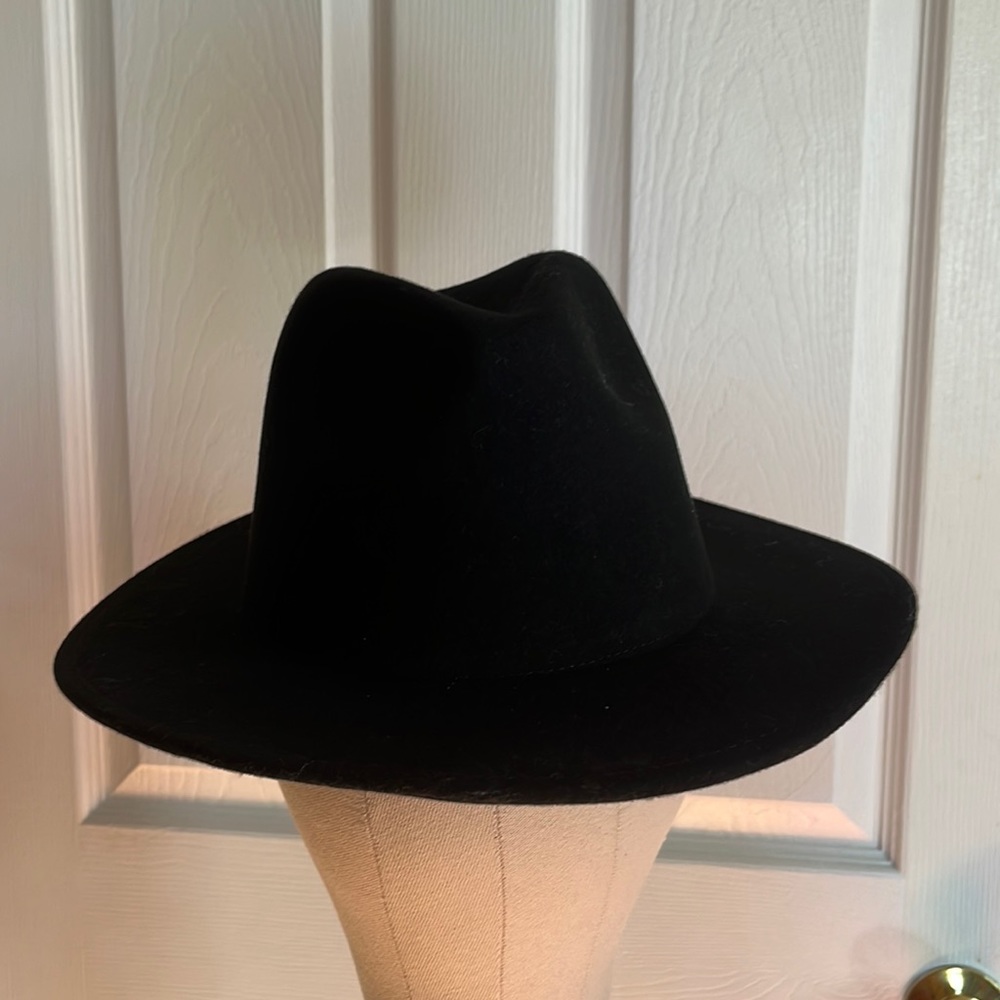 GIGI PIP black fedora hat
